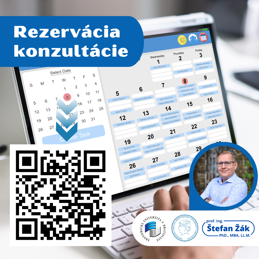 QR kód s linkom na rezerváciu osobnej konzultácie